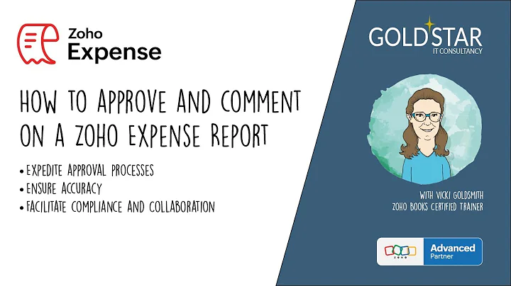 How to Approve and Comment on a Zoho Expense Report