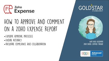 How to Approve and Comment on a Zoho Expense Report