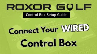 Connect your WIRED Control Box