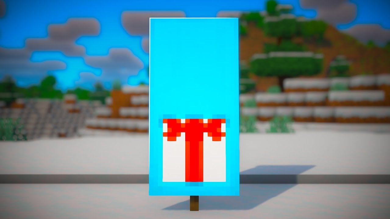 How to Make a Christmas Present Banner in Minecraft | Easy Christmas ...