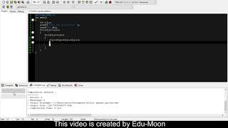 Hollow box Pattern in C programming language | Edu-Moon