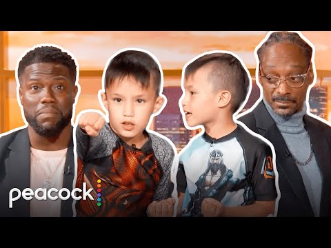 "Twinja" Siblings Didn't Come to Mess Around | Olympic Highlights with Kevin Hart and Snoop Dogg