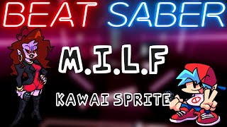 M.I.L.F - Kawai Sprite | Friday Night Funkin' | (Expert +) Full Combo | [Beat Saber]