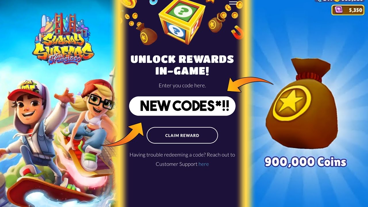 Subway Surfers codes, full list & how to redeem code in 2022