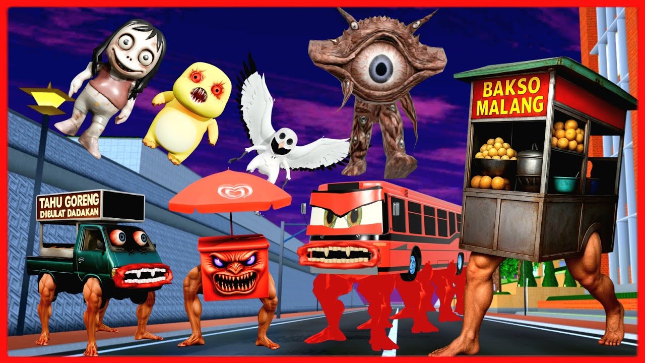 Yuta Mio Panik Semua ANOMALI WALLS BAKSO MALANG Dan TAHU BULAT Menyerang Kota Sakura👹