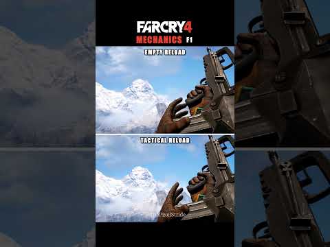 Far Cry 4 F1 Assault Rifle: Tactical vs Empty Reload Comparison | Weapon ASMR #shorts