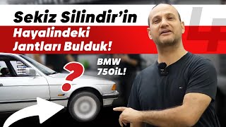  İle Bmw E32 750İl Ori̇ji̇nal Opsi̇yon Jantlari Bulduk 