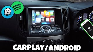 Apple CarPlay Android Auto for Nissan Skyline 370GT 2007-2014