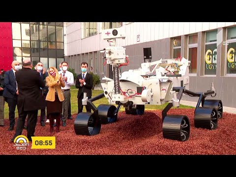 #ახალიდღე NASA-ს მარსმავლის ასლის პრეზენტაცია საქართველოს უნივერსიტეტში