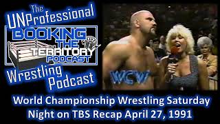 WCW Sat Night on TBS Recap April 27, 1991! Superbrawl I card continues to come together with Flair!