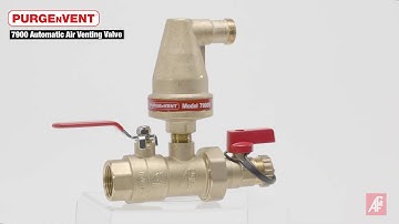 AGF PURGEnVENT 7900 Air Vent