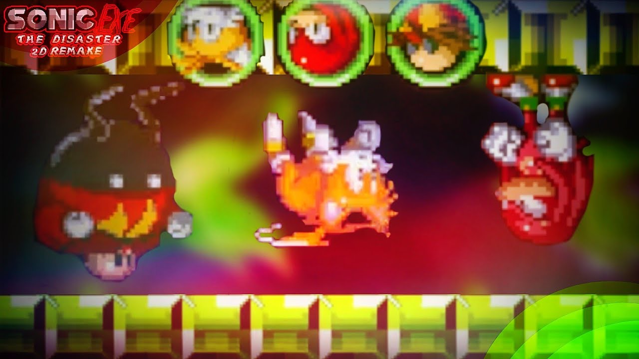 Перевернули игру! | Sonic.exe The Disaster 2D Remake [Coop] [9]