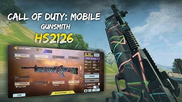 Gunsmith HS2126 l SEASON 6 BUFF l Call Of Duty Mobile