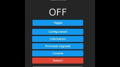 Flashing Sonoff Switch With Tasmota Using a Raspberry Pi