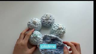 Blue Stress Ball Series Squeeze | ASMR Sound Comparison