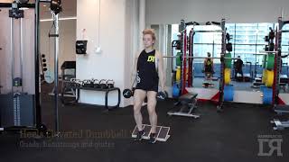 How To: Heels Elevated Dumbbell Squats
