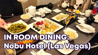 Indulge In Luxury: In-room Dining (Room Service) At Nobu Hotel, Caesars Palace Las Vegas!