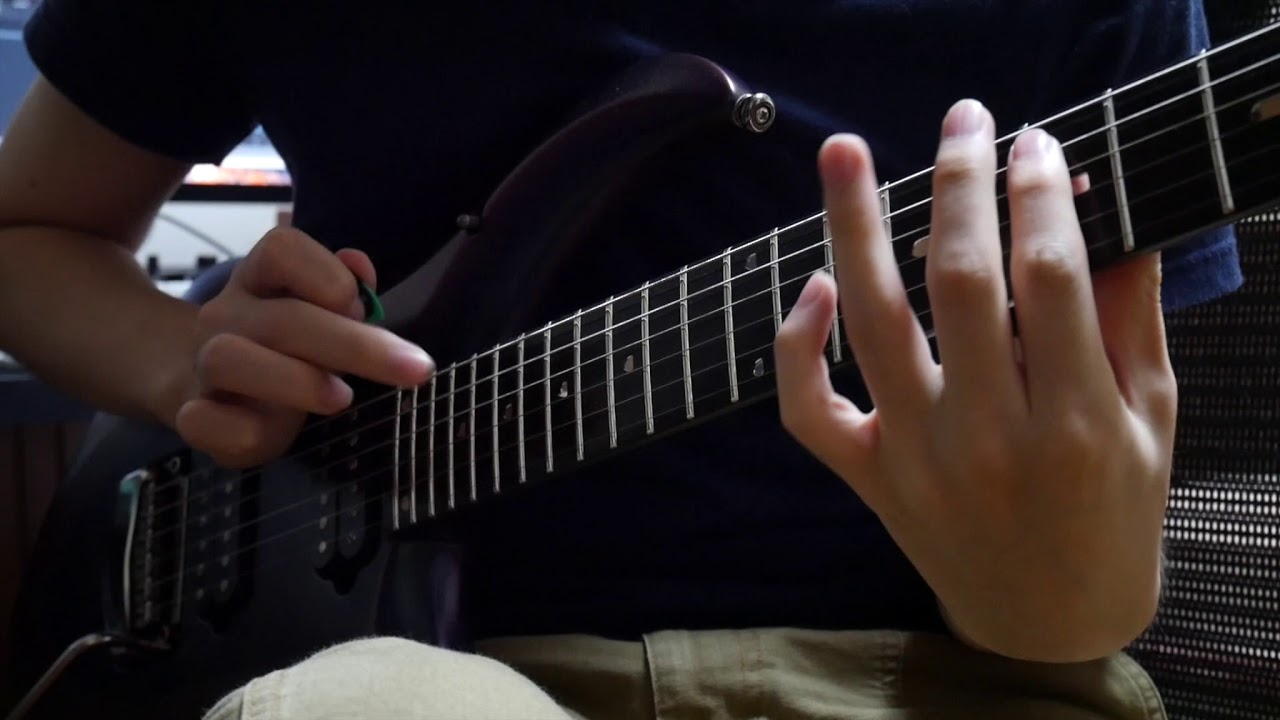 Circus Maximus - I am guitar solo cover