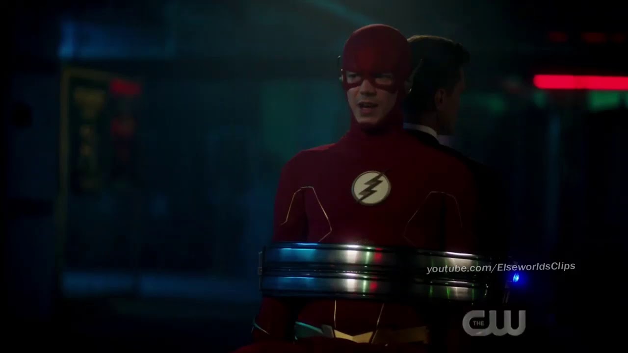 Barry and Ralph escape from Meisters Trap. The Flash 6x6 . - YouTube