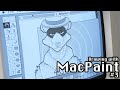 I was commissioned to draw in MacPaint | Drawing in MacPaint #3
