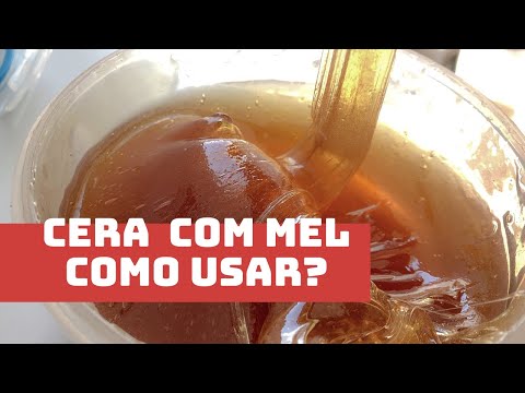 Vídeo: 3 maneiras de cera com mel