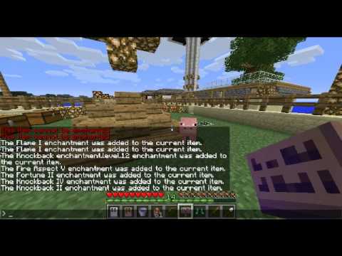 Minecraft: How to Enchant Signs and Other items using 