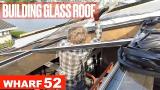 GLASS ROOF CONSTRUCTION ALONE! BUILDING THREE SEASON SUNROOM