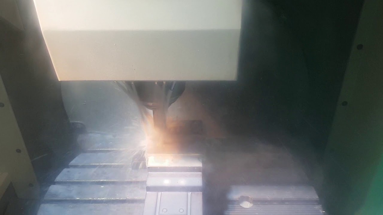 Testing HSM Adaptive Clearing on a Deckel Maho 50T