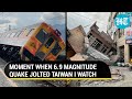 Taiwan building collapses trains tremble as powerful 69 quake hits island nation i watch