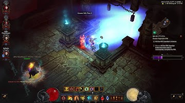 Diablo 3 - Season 4 - Grift bug at door to next level