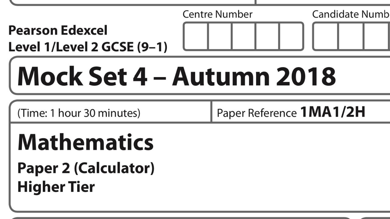 GCSE Maths (9-1) Results Analysis for 2018, Maths