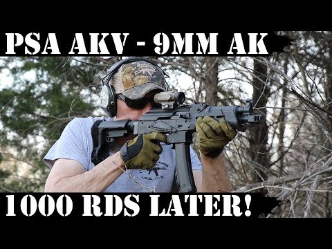 PSA AKV - 9mm AK: 1,000rds Later!