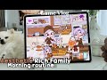 Aesthetic rich family morning routine avatar world with my dog  pazu  game vlog