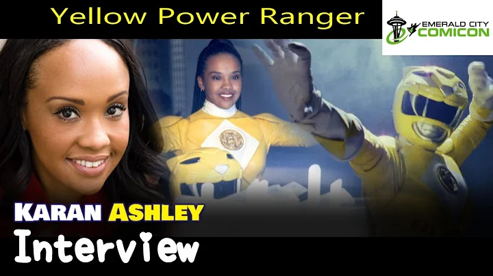 Yellow Power Ranger "Aisha" Karan Ashley Interview at Emerald City Comic Con #PowerRangers #aisha