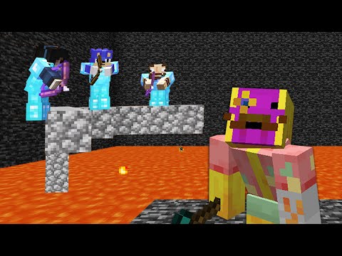 Minecraft Manhunt ve İşler Biraz Farklı! (2B2T'ci Takım Kaptanlarıyla)