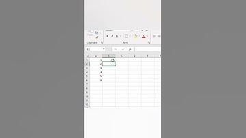 Cách đánh số thứ tự siêu nhanh trên Excel #shorts