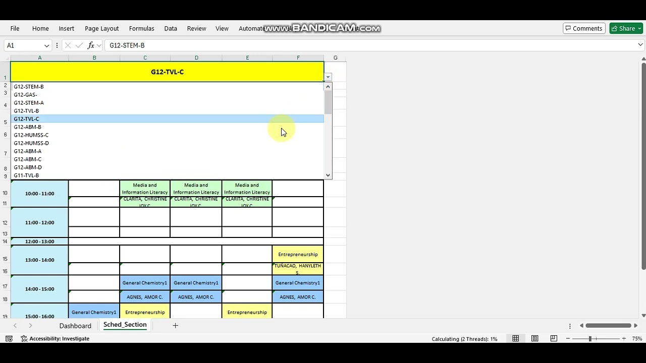 Schedule Generation with Algorithm - YouTube
