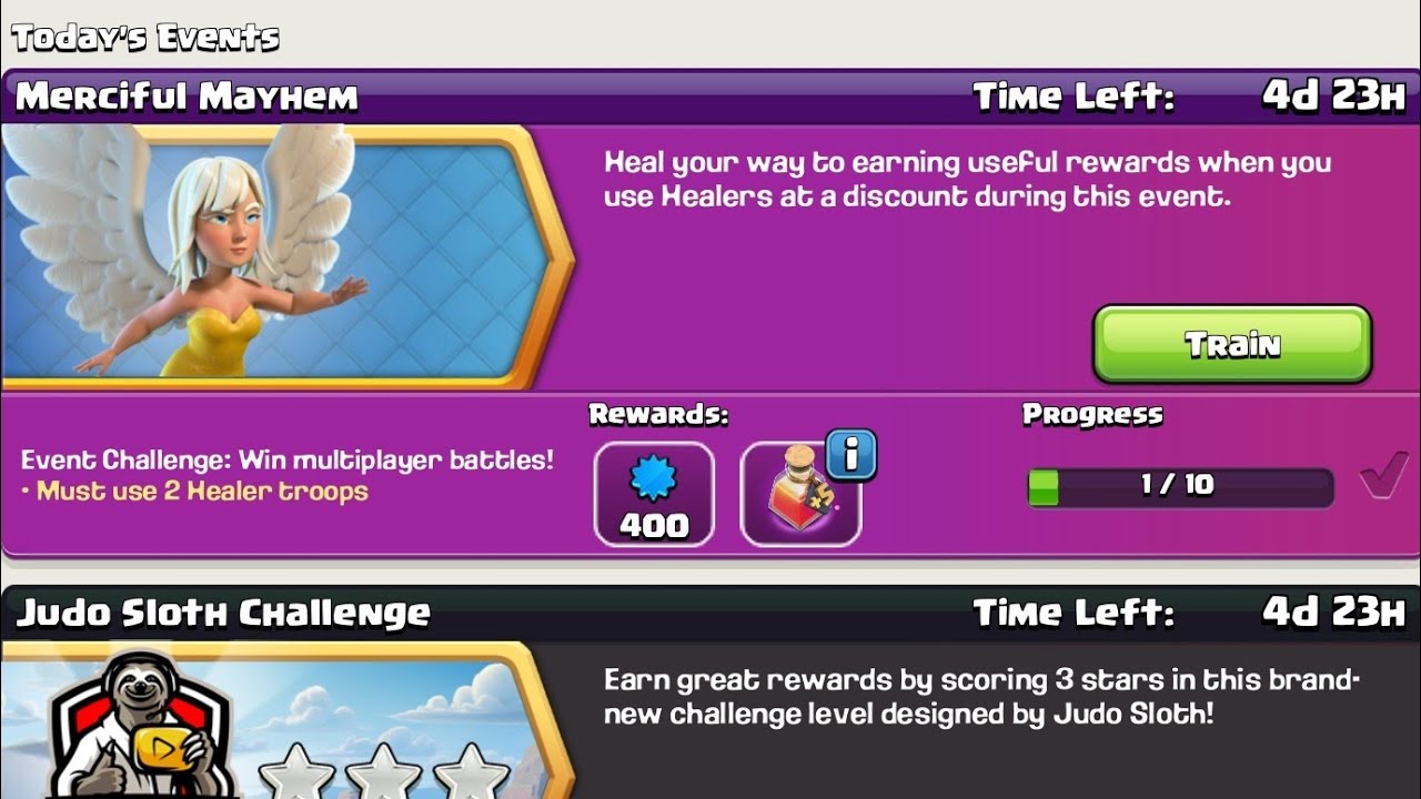 How to Complete Merciful Mayhem Event In Clash of Clans