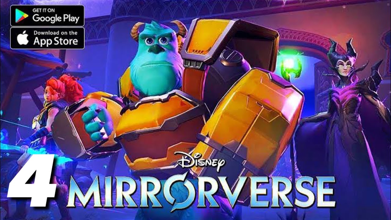 DISNEY MIRRORVERSE Gameplay Walkthrough Part 4 - iOS | ANDROID