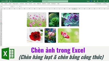 Cách chèn Ảnh trong excel | chèn ảnh hàng loạt | chèn ảnh bằng công thức