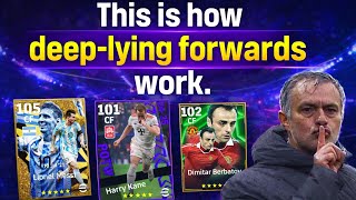 This Is How Deep-Lying Forwards Work in eFootball 🔥 |  