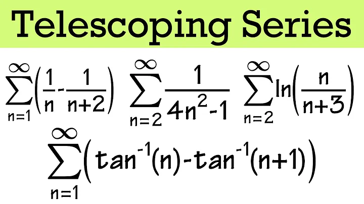 How to evaluate telescoping series! (the fast way, 6 examples)