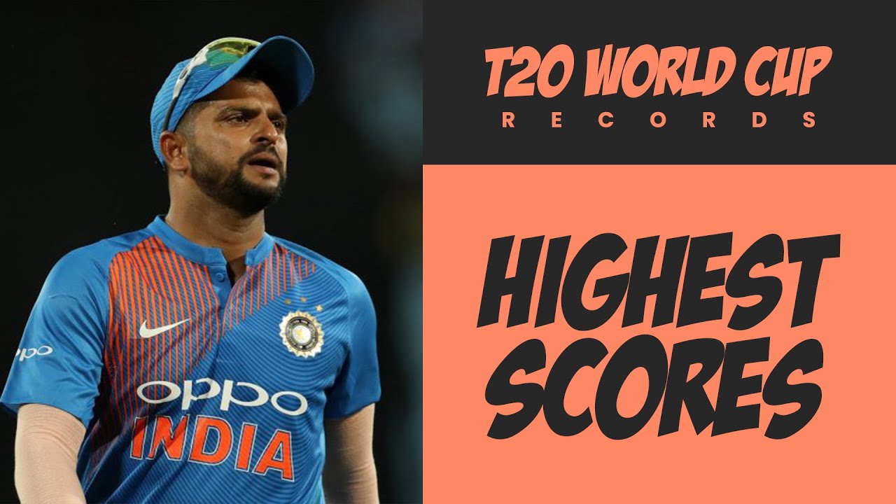 Highest Scores in T20 World Cup History | Record-Breaking Innings - YouTube
