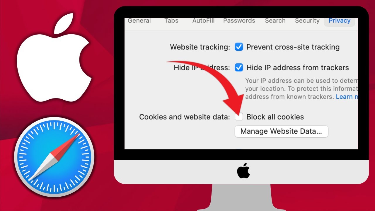 How to Enable or Block Cookies on Safari in MacBook/iMac | Fix Issue ...