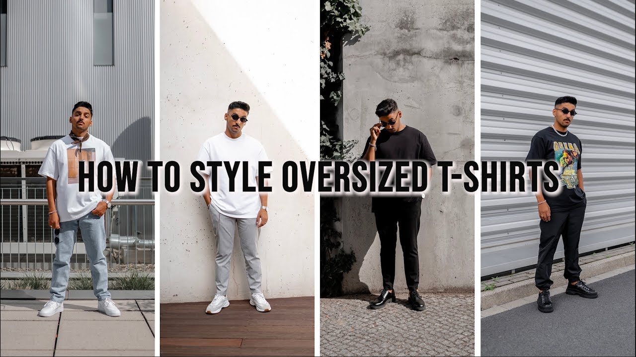 10 Effortlessly Cool Oversized T-Shirt Outfit Ideas for Men: Click Here ...