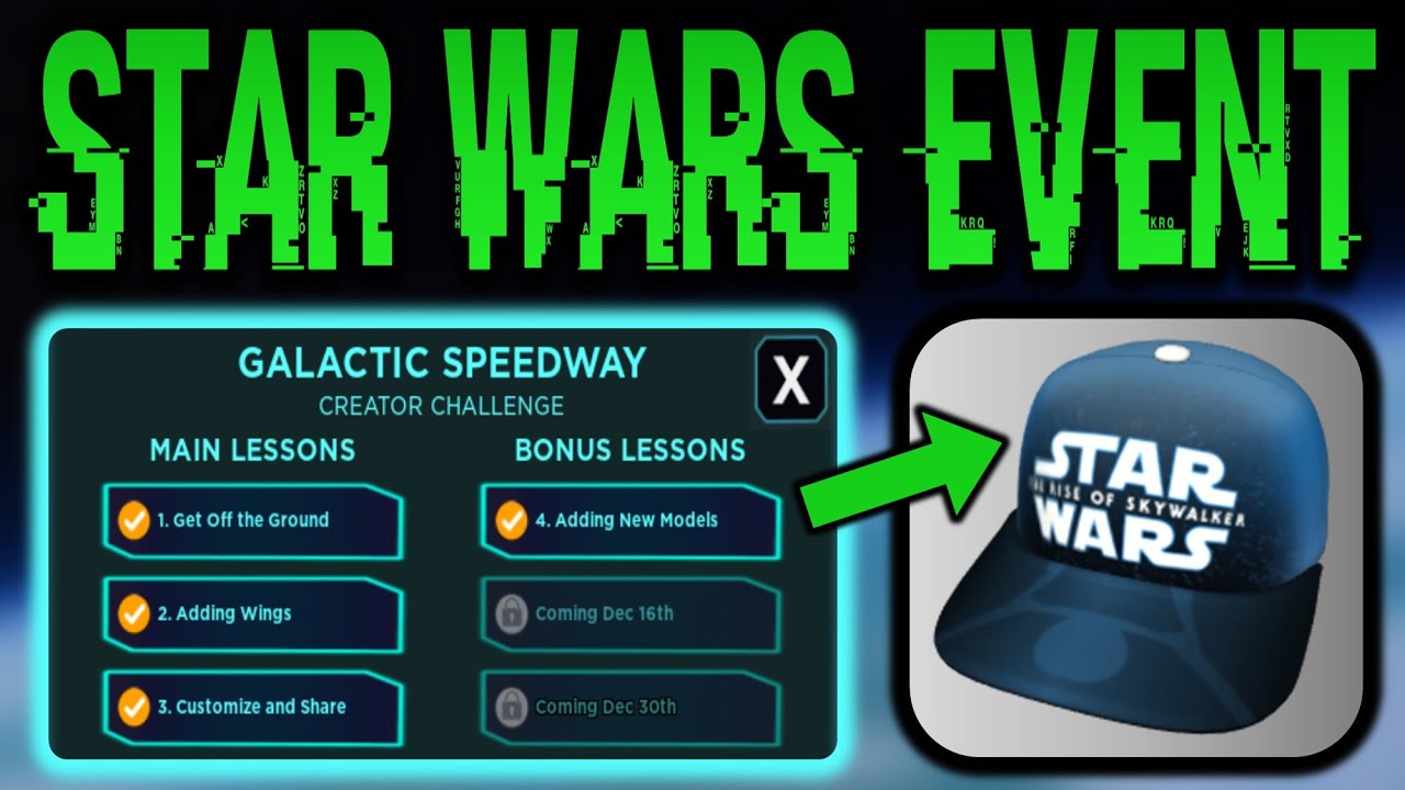 Roblox Star Wars Event Bonus Lesson Win Cap Youtube