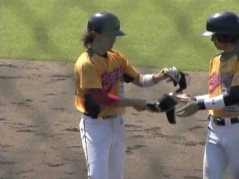 紀州レンジャーズ　西本祐規　タイムリーヒット　2011/8/13