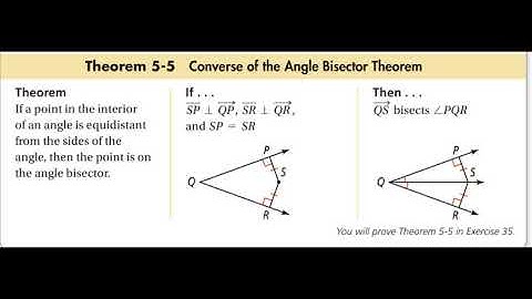 5.2 perpendicular and angle bisectors