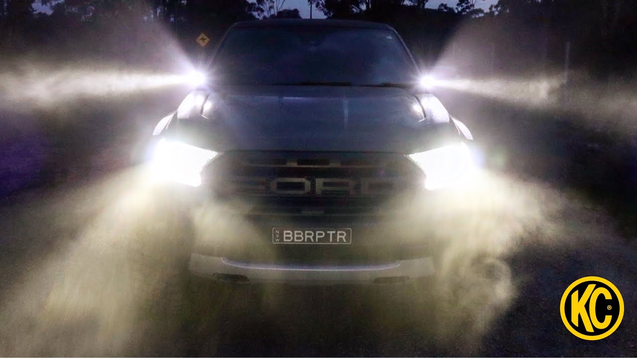 Kc Led Raptor RANGER RAPTOR OFF-ROAD LIGHTING INSTALL, 4WD LED SHOULDER LIGHTING. KC ...