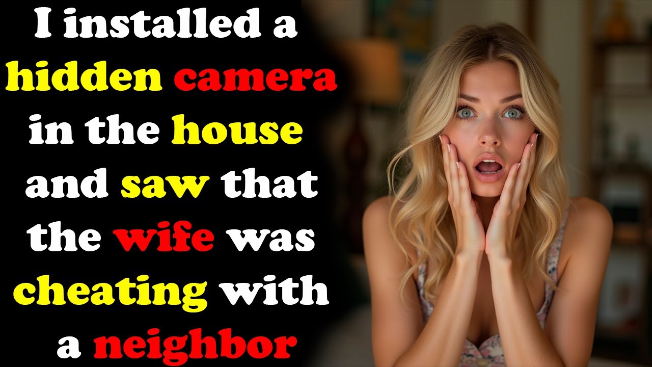 I saw my wife with a neighbor in the house! Cheating Wife - YouTube